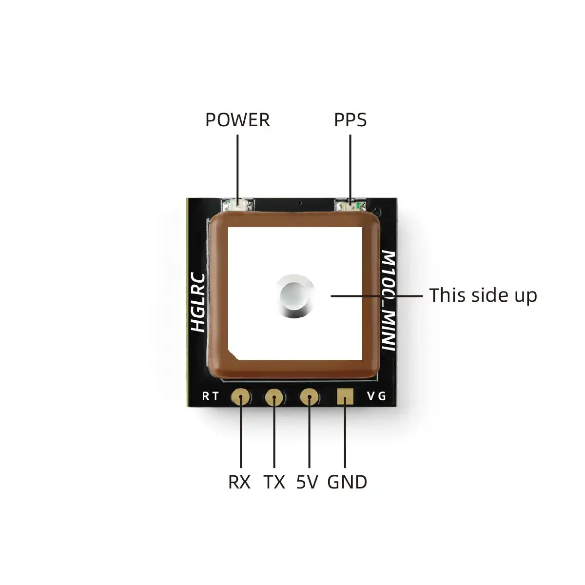 HGLRC M100 MINI GPS Modülü M10 - Fpv Drone Antenna incelemesi ve fiyatı
